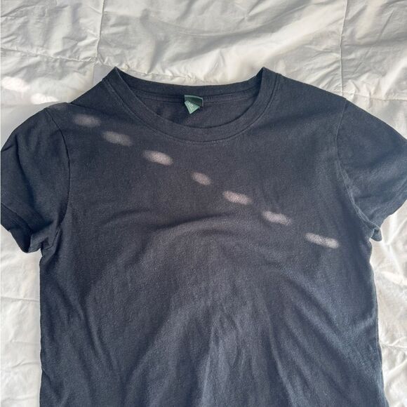 Wild Fable Black Cropped T-Shirt XS - Picture 8 of 9